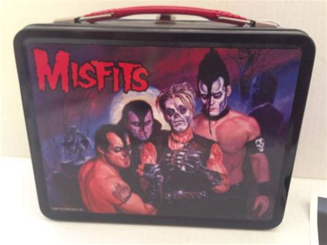 The Misfits Famous Monsters Metal Lunch Box Punk Horror